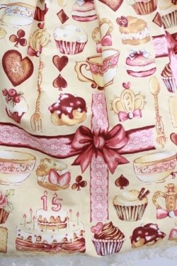 画像4: Innocent World / ベイクドスイーツハイウエストジャンパースカート M 生成り H-25-12-19-010-IW-OP-NS-ZH