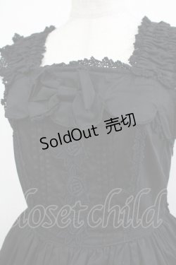 画像4: BABY,THE STARS SHINE BRIGHT / リボンスカラップジャンパースカート Free ブラック H-25-12-19-011-BA-OP-NS-ZH