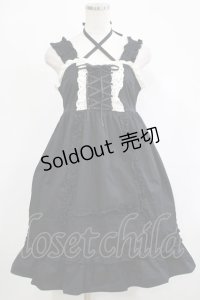 BABY,THE STARS SHINE BRIGHT / ベビードールジャンパースカート Free ブラック H-25-12-19-012-BA-OP-NS-ZH