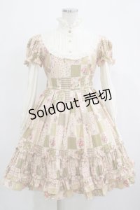 Pina sweetcollection / パッチワーク柄ワンピース Free 生成り H-25-12-19-013-LO-OP-NS-ZH