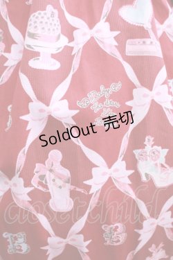 画像4: BABY,THE STARS SHINE BRIGHT / うさくみゃちゃんのおしゃれスウィートタイム柄ベビードールジャンパースカート Free エンジ H-25-12-19-018-BA-OP-NS-ZH