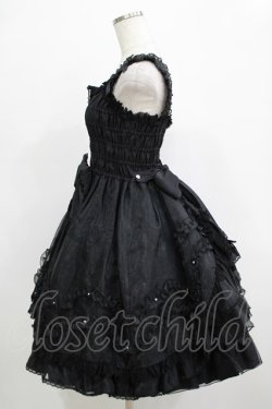 画像2: Angelic Pretty / フェアリープリンセスSetのジャンパースカート Free ブラック H-25-12-19-020-AP-OP-NS-ZH