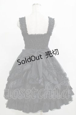 画像3: Angelic Pretty / フェアリープリンセスSetのジャンパースカート Free ブラック H-25-12-19-020-AP-OP-NS-ZH