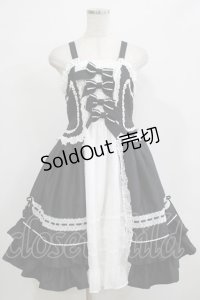 BABY,THE STARS SHINE BRIGHT / confiserieジャンパースカート Free ブラック H-25-12-19-023-BA-OP-NS-ZH