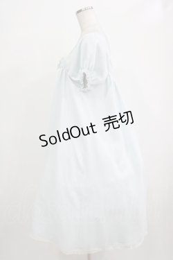 画像2: ALICE and the PIRATES / Nighty nightミニ袖ジャンパースカート Free サックス H-25-12-19-024-PA-OP-NS-ZH