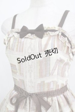 画像5: ALICE and the PIRATES / Wicked Queen's poison cellar柄ジャンパースカートI Free 生成り H-25-12-20-002-PA-OP-NS-ZH