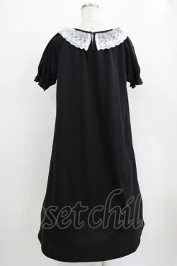 画像3: m petit by misako / レース襟カットワンピース M ブラック H-25-12-20-020-LO-OP-NS-ZH