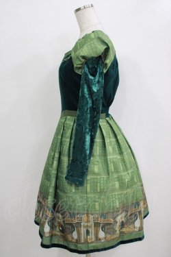 画像2: Secret Honey / 図書館ワンピース(美女と野獣ver) Free グリーン H-25-12-20-021-CA-OP-NS-ZH