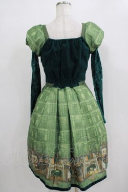 画像3: Secret Honey / 図書館ワンピース(美女と野獣ver) Free グリーン H-25-12-20-021-CA-OP-NS-ZH