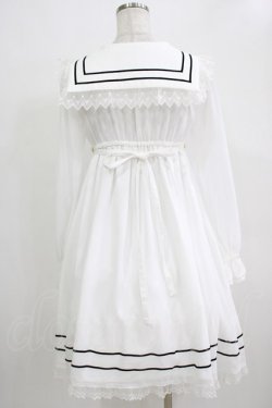 画像3: BABY,THE STARS SHINE BRIGHT / Sweet Cherries Cafe セーラーワンピース Free オフ H-25-12-20-022-BA-OP-NS-ZH