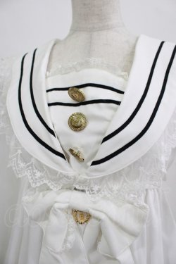 画像4: BABY,THE STARS SHINE BRIGHT / Sweet Cherries Cafe セーラーワンピース Free オフ H-25-12-20-022-BA-OP-NS-ZH