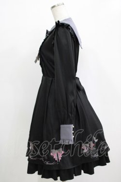 画像2: Amavel / Magical Ribbonワンピース Free ブラック H-25-12-20-023-CA-OP-NS-ZH