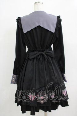 画像3: Amavel / Magical Ribbonワンピース Free ブラック H-25-12-20-023-CA-OP-NS-ZH