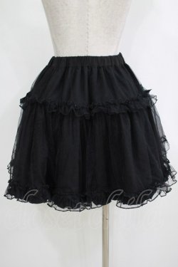 画像3: Amavel / ボリュームチュールスカート Free ブラック H-25-12-20-024-CA-SK-NS-ZH