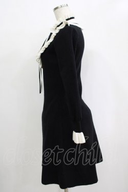 画像2: Bubbles / ニットワンピース Free ブラック H-25-12-20-028-CA-OP-NS-ZH