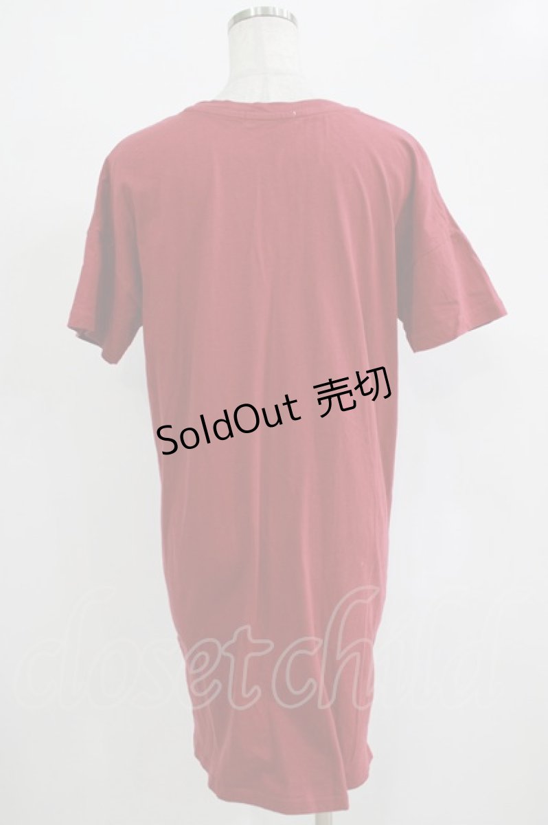 画像3: Ank Rouge / スピンドルTee M レッド H-25-12-20-033-CA-TS-NS-ZH (3)