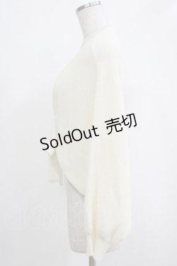 画像2: Maison de FLEUR Petite Robe canone / バックハグするボレロガーデ Free Ivory H-25-12-20-036-EL-TO-NS-ZH