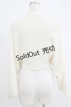 画像3: Maison de FLEUR Petite Robe canone / バックハグするボレロガーデ Free Ivory H-25-12-20-036-EL-TO-NS-ZH