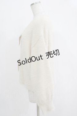 画像2: Maison de FLEUR Petite Robe canone / あなたを夢見たマシュマロカーディガン Free Beige H-25-12-20-037-EL-TO-NS-ZH