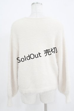 画像3: Maison de FLEUR Petite Robe canone / あなたを夢見たマシュマロカーディガン Free Beige H-25-12-20-037-EL-TO-NS-ZH