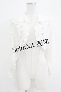 LIZ LISA / クロップド透かしセーラーカーディガン Free オフ H-25-12-20-038-LO-TO-NS-ZH