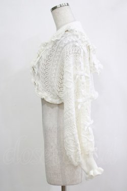 画像2: LIZ LISA / クロップド透かしセーラーカーディガン Free オフ H-25-12-20-038-LO-TO-NS-ZH