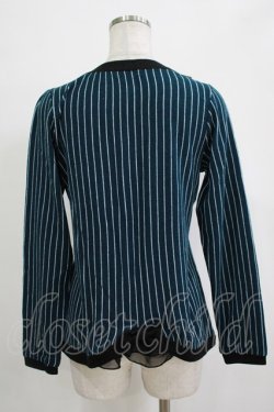 画像3: axes femme / ストライプトップス M グリーン H-25-12-20-041-AX-TO-NS-ZH