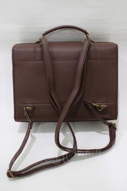 画像2: Kurumi Collaboration / CLK*カギアナバッグ　鍵穴サッチェルバッグ  ボルドー H-25-12-20-042-GO-BG-NS-ZH