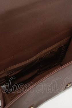 画像3: Kurumi Collaboration / CLK*カギアナバッグ　鍵穴サッチェルバッグ  ボルドー H-25-12-20-042-GO-BG-NS-ZH