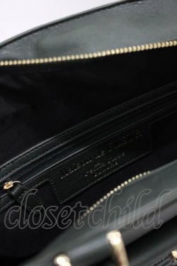 画像4: Maison de FLEUR Petite Robe canone / 列車に飛び乗るボストンバッグ  グリーン H-25-12-20-043-EL-BG-NS-ZH