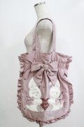 LIZ LISA / Petits Lapins リボントートバッグ  ピンク H-25-12-20-045-LO-BG-NS-ZH