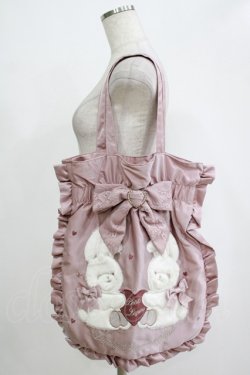 画像1: LIZ LISA / Petits Lapins リボントートバッグ  ピンク H-25-12-20-045-LO-BG-NS-ZH