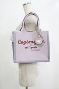 m petit by misako / サンリオキャラクターズコラボ/こぎみゅん/AM*ニットトート  ピンク H-25-12-20-047-LO-BG-NS-ZH