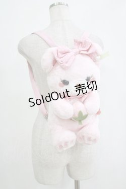 画像1: To Alice / くまちゃんリュック  ピンク H-25-12-20-048-LO-BG-NS-ZH