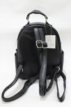 画像3: NOEMIE / チェーン付きキルティングリュック  ブラック H-25-12-20-051-LO-BG-NS-ZH