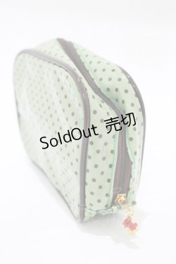 画像2: BABY,THE STARS SHINE BRIGHT / ドットリボンデコレーションポーチ  ミント H-25-12-20-055-BA-ZA-NS-ZH