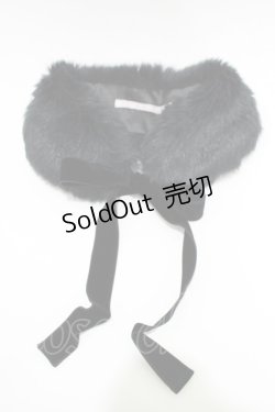 画像2: Victorian maiden / リボンファーティペット  ブラック H-25-12-20-056-CL-ZA-NS-ZH