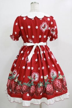 画像3: To Alice / 摘みたていちごのワンピース M レッド H-25-12-20-005-LO-OP-NS-ZH