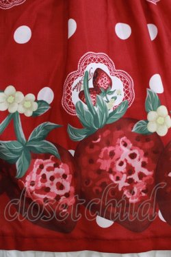 画像4: To Alice / 摘みたていちごのワンピース M レッド H-25-12-20-005-LO-OP-NS-ZH