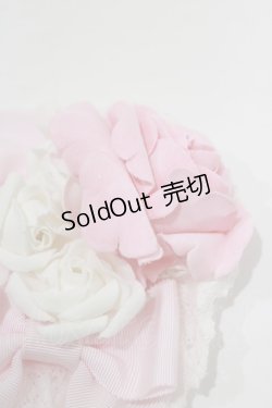 画像3: BABY,THE STARS SHINE BRIGHT / アントワーヌブーケカチューシャ  ピンク H-25-12-20-071-BA-AC-NS-ZH