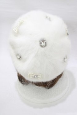 画像2: NOEMIE / フェルトリボンベレー帽  オフ H-25-12-20-075-LO-AC-NS-ZH