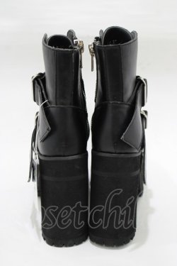 画像3: Bubbles / ブーツ 37/23.0cm〜23.5cm ブラック H-25-12-20-077-CA-SH-NS-ZH