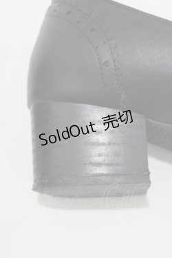 画像6: metamorphose / リボンストラップシューズ L/〜24.5cm ブラック H-25-12-20-079-ME-SH-NS-ZH