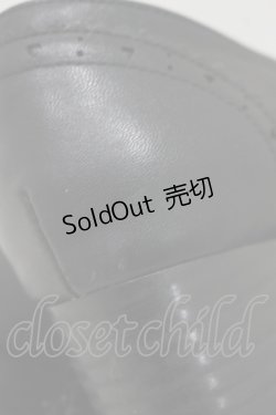 画像7: metamorphose / リボンストラップシューズ L/〜24.5cm ブラック H-25-12-20-079-ME-SH-NS-ZH