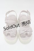 m petit by misako / AMリボンスニーカーサンダル S ピンク H-25-12-20-082-LO-SH-NS-ZH