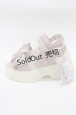 画像2: m petit by misako / AMリボンスニーカーサンダル S ピンク H-25-12-20-082-LO-SH-NS-ZH