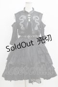 Cat Highness（海外ロリータブランド） / ジャンパースカートセット M ブラック H-25-12-20-008-PU-OP-NS-ZH