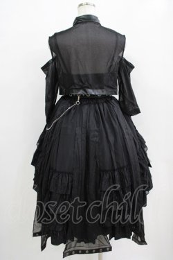 画像3: Cat Highness（海外ロリータブランド） / ジャンパースカートセット M ブラック H-25-12-20-008-PU-OP-NS-ZH