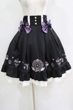 画像1: Amavel / Magical Sweet Angelスカート Free ブラック H-25-12-20-009-CA-SK-NS-ZH