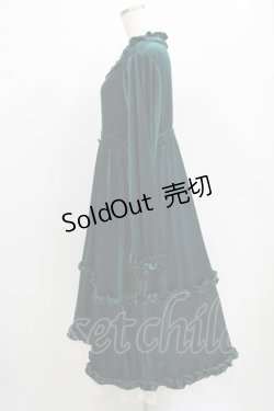 画像2: virally / TT*HOSベロア2WAY M グリーン H-25-12-20-012-PU-OP-NS-ZH